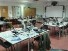 A microscope-heavy classroom at FSC Preston Montford!